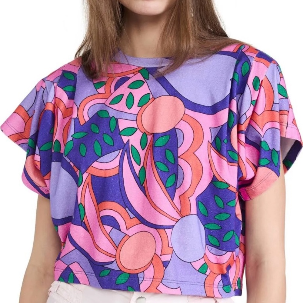 Isabel Marant Zinalia Crop Tee